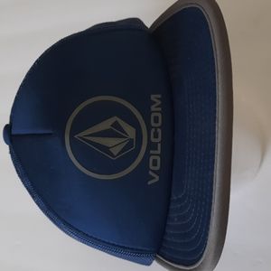 Volcom logo blue/gray mesh hat